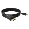 Adaptador de cabo de vídeo VISION TC 2MDPHDMI8K/BL — 2 m DisplayPort para HDMI, 6 mm, preto