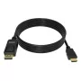 Adaptador de cabo de vídeo VISION TC 2MDPHDMI8K/BL — 2 m DisplayPort para HDMI, 6 mm, preto