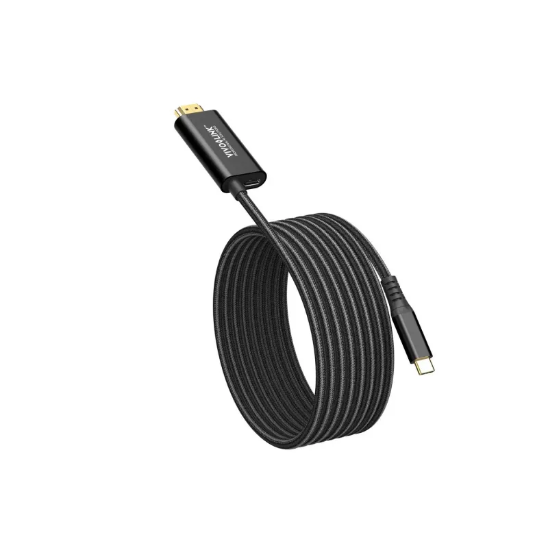 Cabo USB-C para HDMI com alimentação de 100 W VivoLink, modelo PROUSBCHDMIMM2-CHARGE