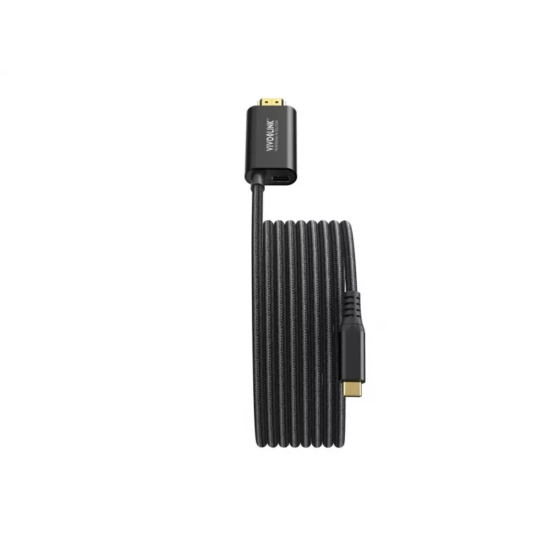 Cabo USB-C para HDMI com alimentação de 100 W VivoLink, modelo PROUSBCHDMIMM2-CHARGE