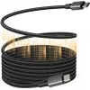 Cabo USB-C para USB-C VISION TC 1MUSBCMAG/BL — 1 m, USB 3.2 Gen 2 (3.1 Gen 2), preto, contactos niquelados