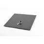 Gaveta de dinheiro Capture CA-CD410-480-LID com 4 compartimentos para notas e 8 ranhuras para moedas, design compacto em metal