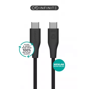 eSTUFF ES604280 Cabo USB USB 2.0 2 m USB C preto