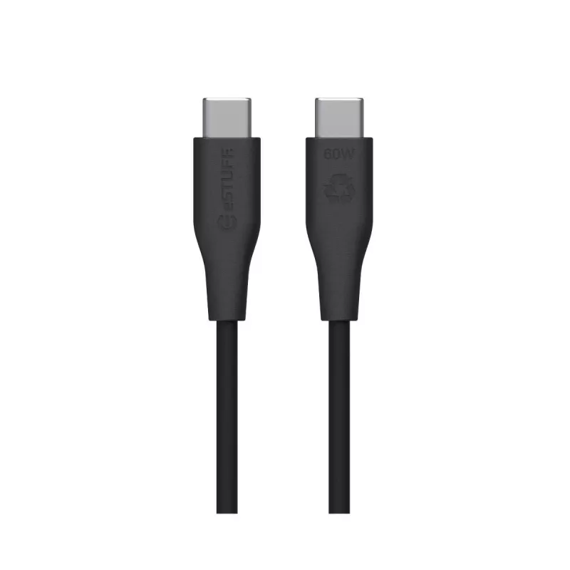 eSTUFF ES604280 Cabo USB USB 2.0 2 m USB C preto