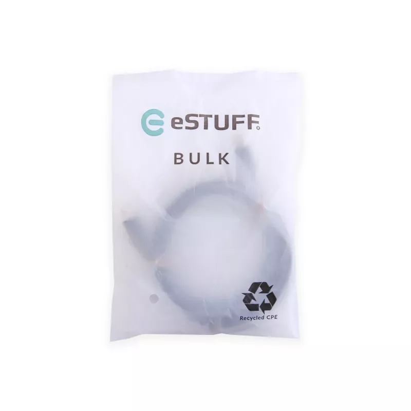 eSTUFF ES604280-BULK Cabo USB USB 2.0 2 m USB C preto