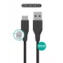 eSTUFF ES605280 Cabo USB USB 2.0 2 m USB-C USB-A preto
