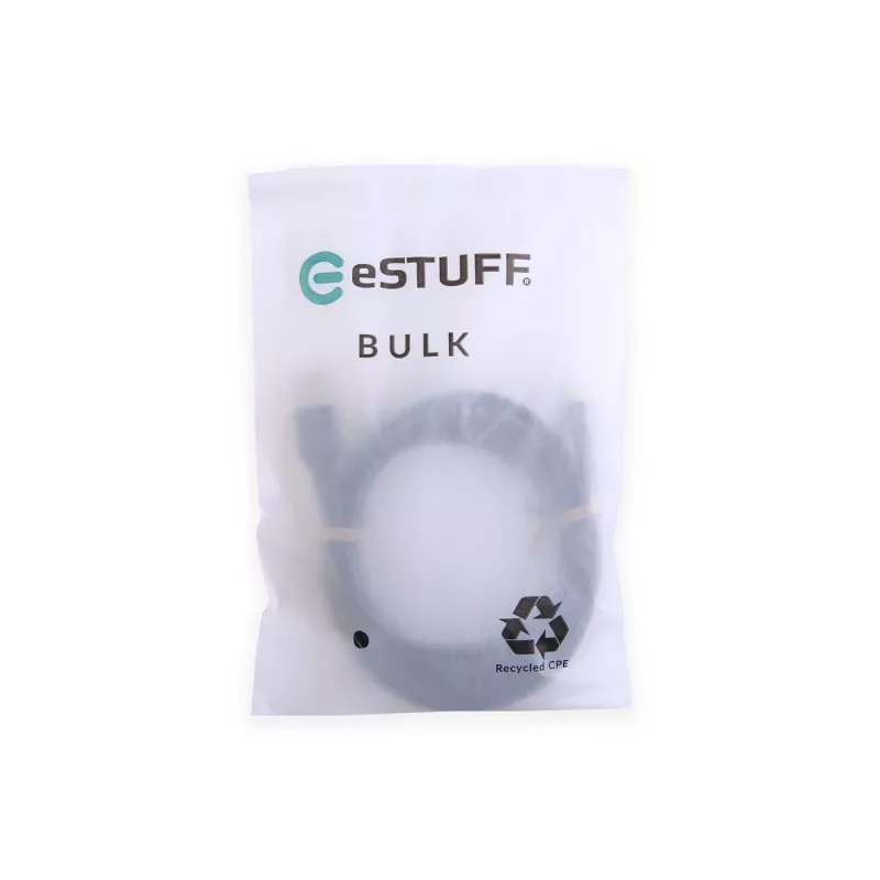 eSTUFF ES605280-BULK Cabo USB USB 2.0 2 m USB C preto