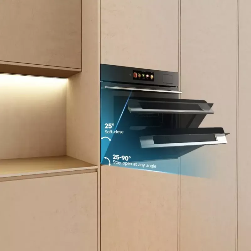 Forno de encastrar Dreame OZ60 Pro Combi — 81 L, 60 cm, preto, classe energética A++
