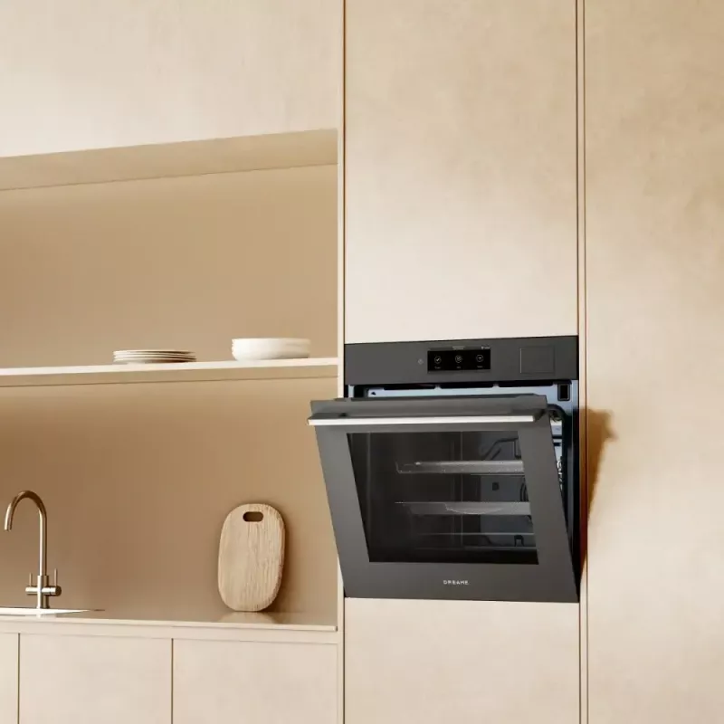 Forno de encastrar Dreame OZ60 Pro Combi — 81 L, 60 cm, preto, classe energética A++
