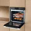 Forno de encastrar Dreame OZ60 Pro Combi — 81 L, 60 cm, preto, classe energética A++
