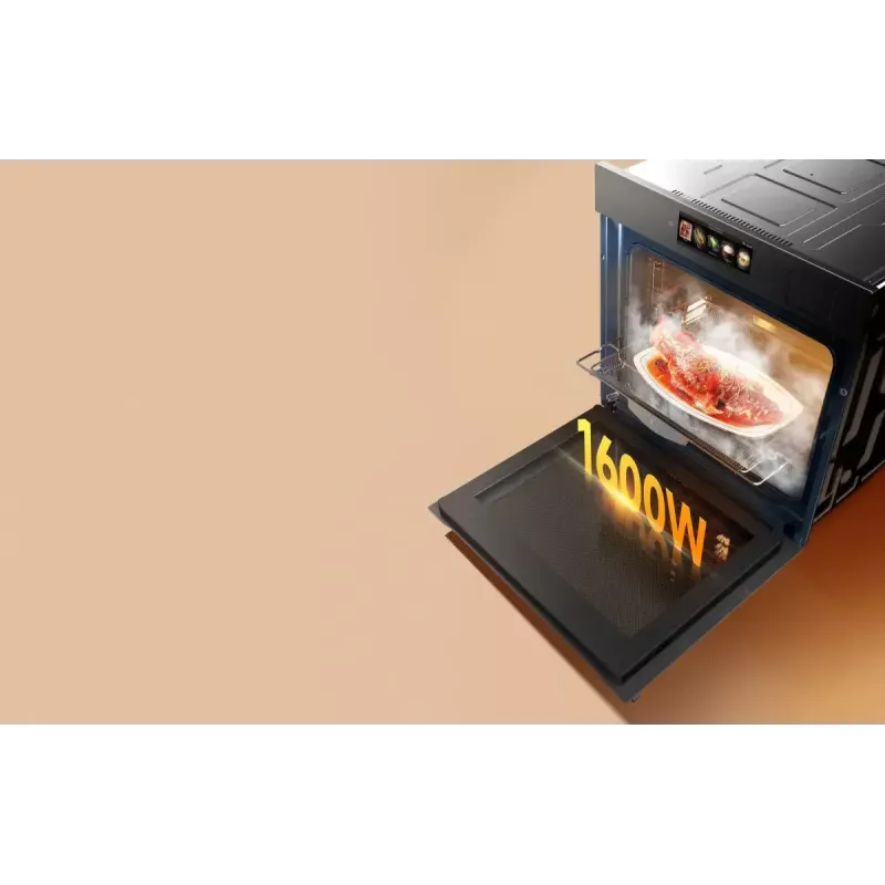 Forno de encastrar Dreame OZ60 Pro Combi — 81 L, 60 cm, preto, classe energética A++