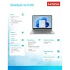 Portátil Lenovo ThinkBook 14 G9 21UY007TPB — 14,0 polegadas WUXGA 240 Hz, Intel, 16 GB RAM, 512 GB SSD, Windows 11 Pro, Cinzento Luna, 3 anos de garantia