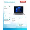 Portátil Lenovo ThinkBook 16 G9 21UT0077PB Windows 11 Pro, Intel (não especificado), 16,0 polegadas WQXGA, 16 GB RAM, 512 GB SSD, Cinzento Arctic