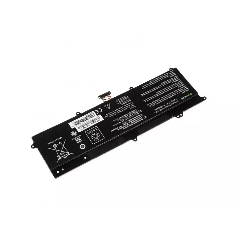Bateria para portáteis ASUS Green Cell AS88 — compatível com X201E, F201E, VivoBook F202E, Q200E, S200E, X202E