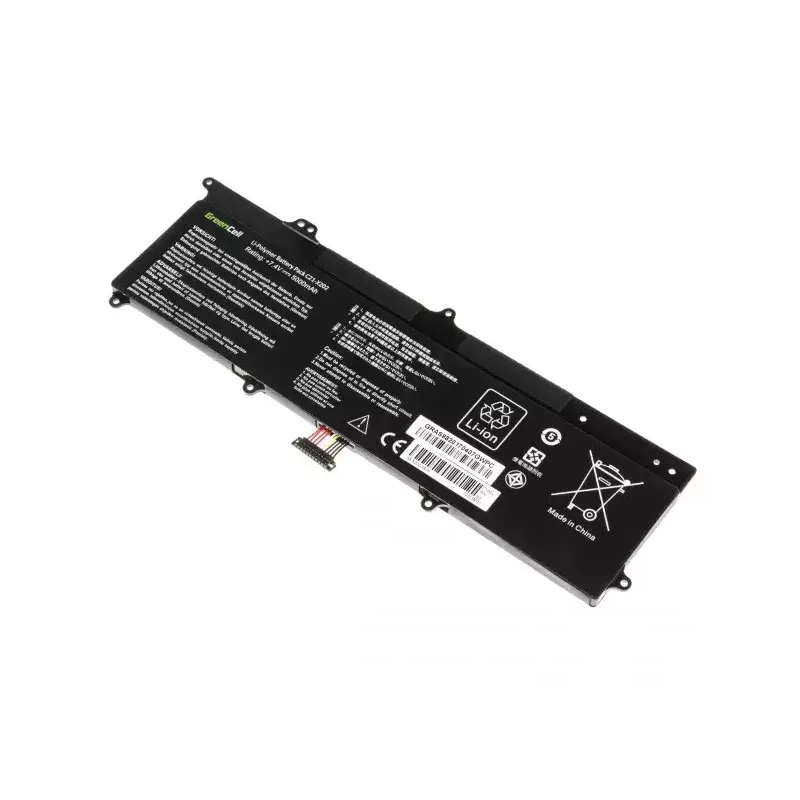 Bateria para portáteis ASUS Green Cell AS88 — compatível com X201E, F201E, VivoBook F202E, Q200E, S200E, X202E