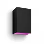 Aplique de parede exterior Philips Hue White and Colour Ambience Resonate LED preto
