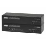 Extensor AV ATEN CE775 transmissor e recetor AV preto