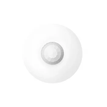 Detetor de movimento Hikvision DS-PDCL12-EG2-WE sensor infravermelho passivo (PIR) sem fios montagem no teto branco