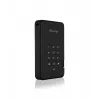Disco rígido iStorage diskAshur² 5TB preto | Disco portátil seguro | Encriptação de hardware AES-XTS 256 bits | Protegido por PIN | Independente do sistema operativo e plataforma | Conforme TAA | Defesa contra ataques de força bruta | Resistente ao pó e à água