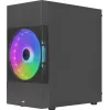 Caixa de PC Aerocool Atomic Lite Mini Tower preta