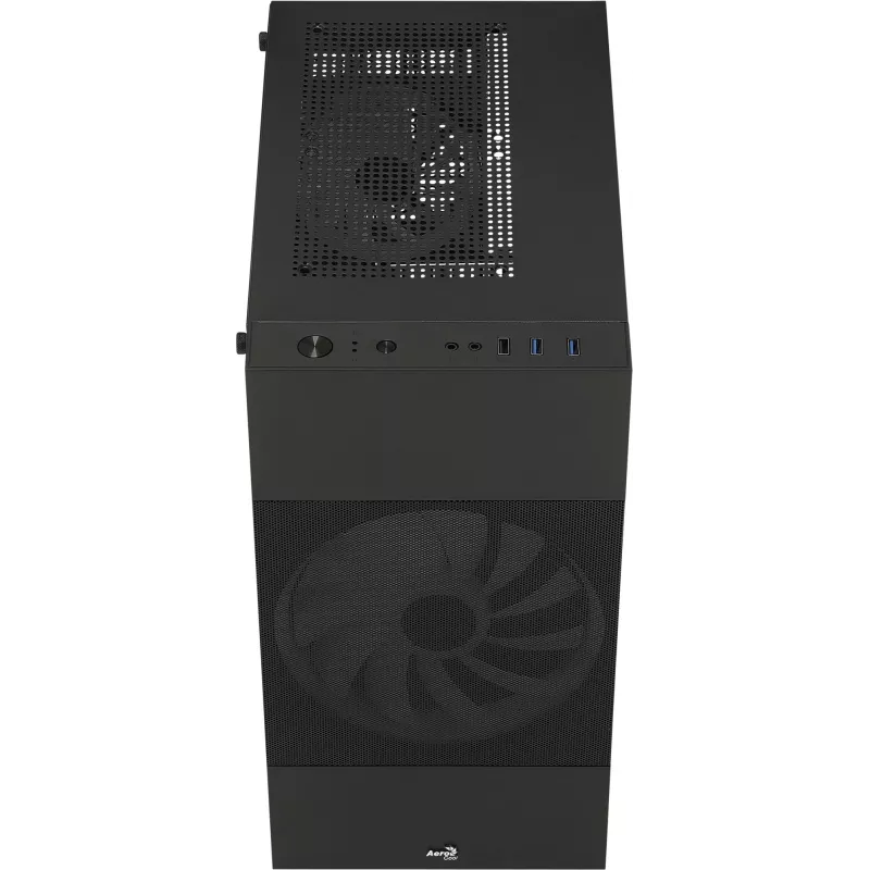 Caixa de PC Aerocool Atomic Lite Mini Tower preta