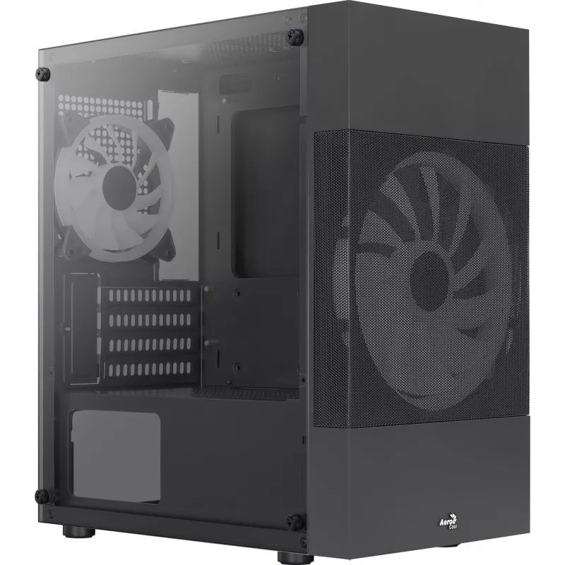 Caixa de PC Aerocool Atomic Lite Mini Tower preta