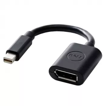 Adaptador de cabo de vídeo DELL 470-13627 0,203 m 20-Pin DisplayPort FM Apple Mini-DisplayPort M preto