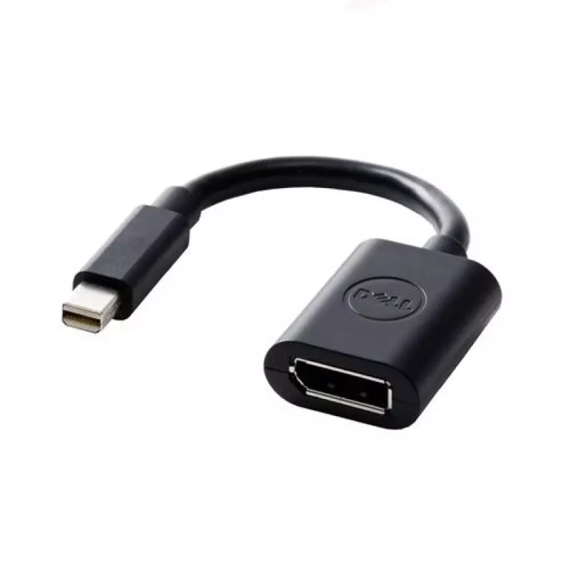Adaptador de cabo de vídeo DELL 470-13627 0,203 m 20-Pin DisplayPort FM Apple Mini-DisplayPort M preto
