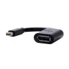 Adaptador de cabo de vídeo DELL 470-13627 0,203 m 20-Pin DisplayPort FM Apple Mini-DisplayPort M preto