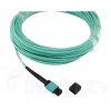 Cabo de fibra ótica BlueOptics 9380014-10M MPO para 4x LC, 10 m, OM3, aqua