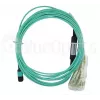 Cabo de fibra ótica BlueOptics MTP-4LC-M10M 10 m OM3 MTP para 4×LC full duplex