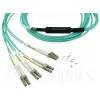 Cabo de fibra ótica BlueOptics MTP-4LC-M10M 10 m OM3 MTP para 4×LC full duplex