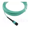 Cabo de fibra ótica BlueOptics OCTCABLE10M-SR 10 m OM3 MPO para 4×LC azul-água