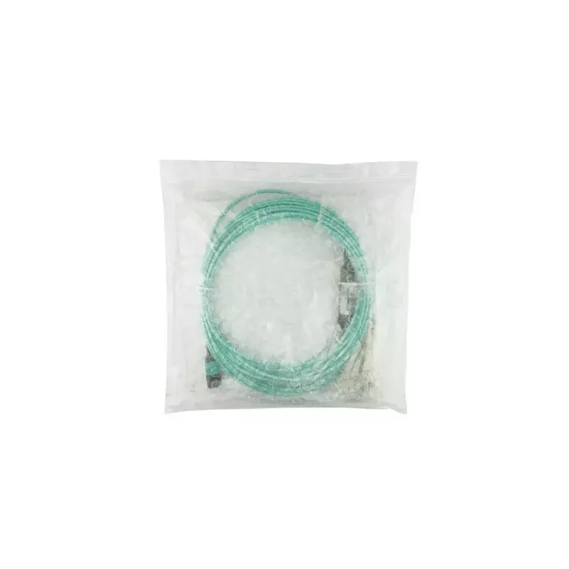 Cabo de fibra ótica BlueOptics SFP5141EU10MKB 10 m OM3 MPO para 4×LC azul-água