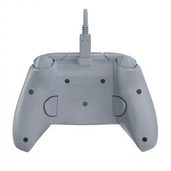 Comando PDP Afterglow Wave cinzento USB analógico / digital PC, Xbox One, Xbox Series S, Xbox Series X