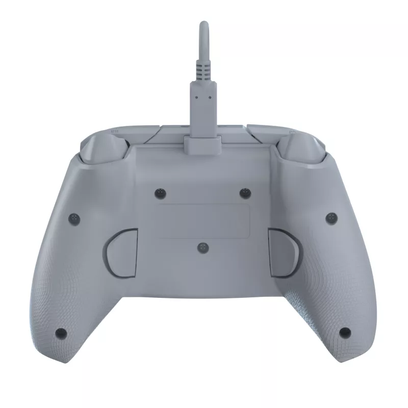 Comando PDP Afterglow Wave cinzento USB analógico / digital PC, Xbox One, Xbox Series S, Xbox Series X