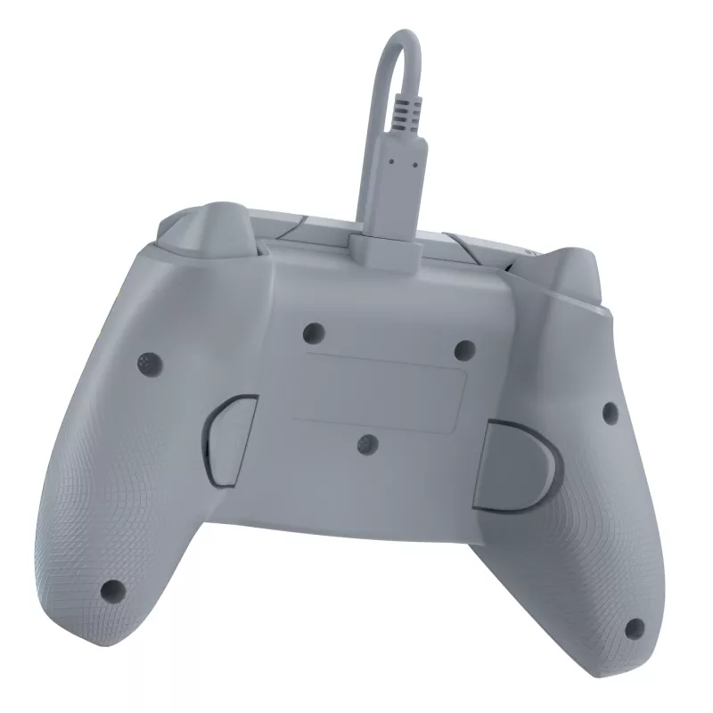 Comando PDP Afterglow Wave cinzento USB analógico / digital PC, Xbox One, Xbox Series S, Xbox Series X