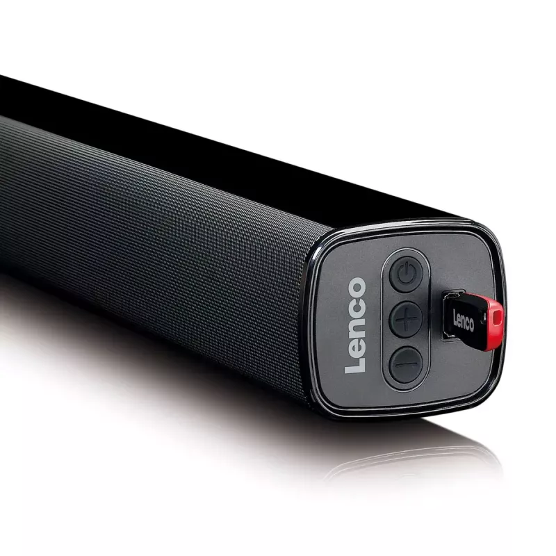 Coluna soundbar Lenco SB-080BK preto 2.1 canais 80 W