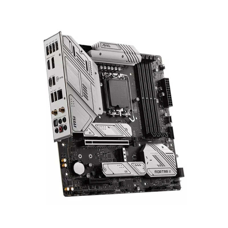 Placa-mãe MSI MAG B760M MORTAR WIFI II Intel B760 LGA 1700 micro ATX