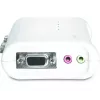 Comutador KVM Trendnet TK-409K USB VGA 2048x1536 1,6 m com fios azul