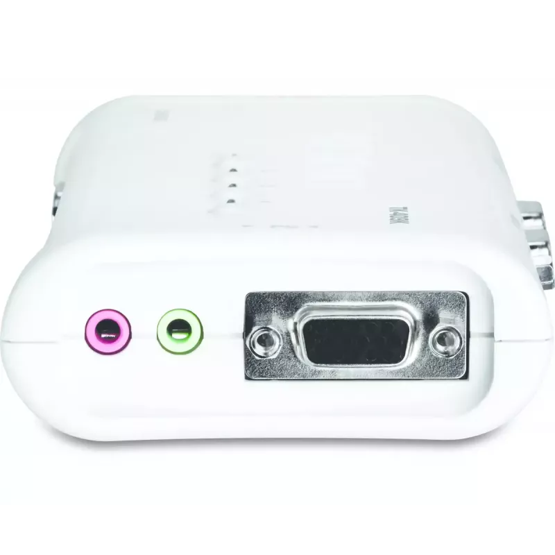 Comutador KVM Trendnet TK-409K USB VGA 2048x1536 1,6 m com fios azul
