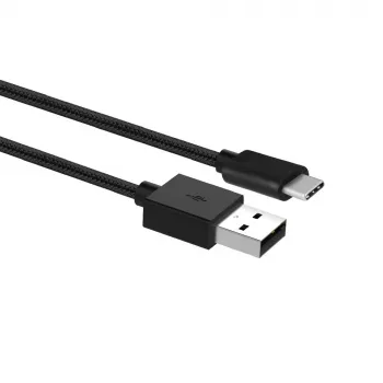 Cabo de carregamento/dados ACT USB 3.2 Gen1 ficha A - ficha C 1 metro, nylon