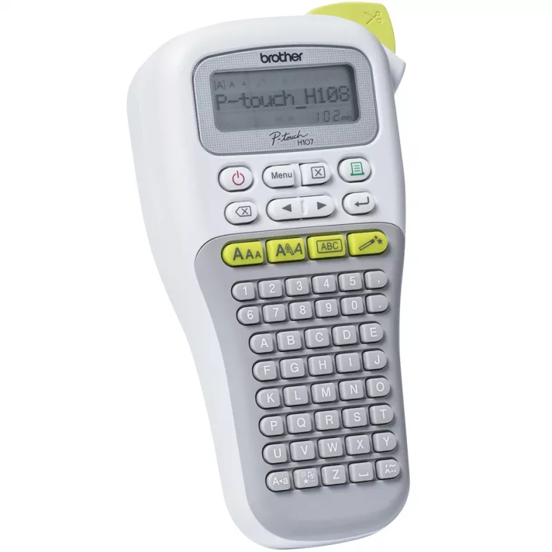 Brother PT-H108G Impressora de etiquetas térmica direta TZe ABC
