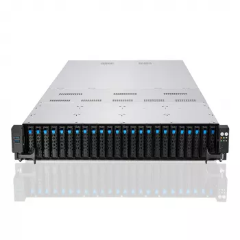 ASUS RS720-E11-RS24U Intel C741 Rack (2U) preto, prateado