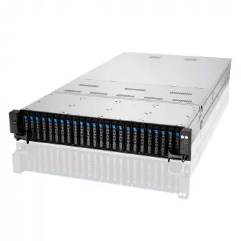 ASUS RS720-E11-RS24U Intel C741 Rack (2U) preto, prateado