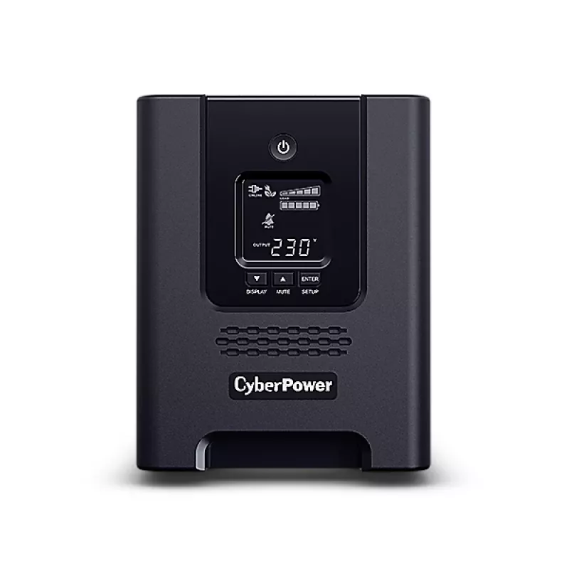 Fonte de alimentação ininterrupta (UPS) CyberPower PR2200ELCDSXL Line-Interactive 2,2 kVA 1980 W 9 saídas AC
