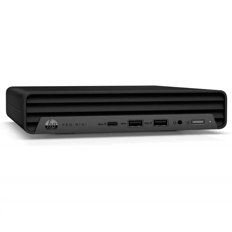 Mini-PC HP Pro 400 G9 Intel® Core™ i5 i5-13500T 8 GB DDR4-SDRAM 256 GB SSD preto