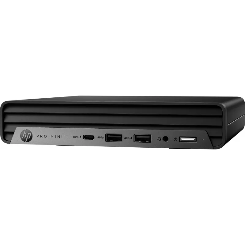 Mini PC HP Pro Mini 400 G9 Intel® Core™ i3 i3-13100T 16 GB DDR4-SDRAM 256 GB SSD FreeDOS preto