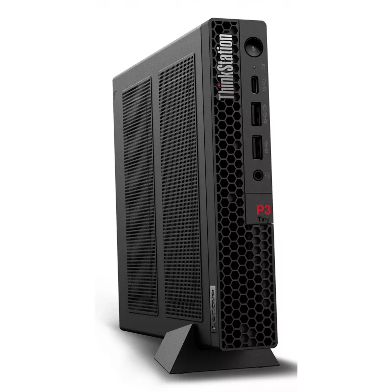 Lenovo ThinkStation P3 Tiny Intel® Core™ i7 i7-14700 32 GB DDR5-SDRAM 1 TB SSD NVIDIA RTX A1000 Windows 11 Pro Mini-PC Workstation preto