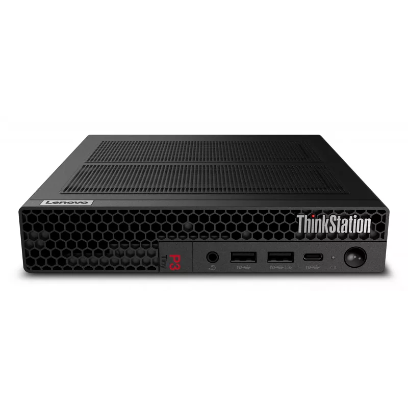 Lenovo ThinkStation P3 Tiny Intel® Core™ i7 i7-14700 32 GB DDR5-SDRAM 1 TB SSD NVIDIA RTX A1000 Windows 11 Pro Mini-PC Workstation preto
